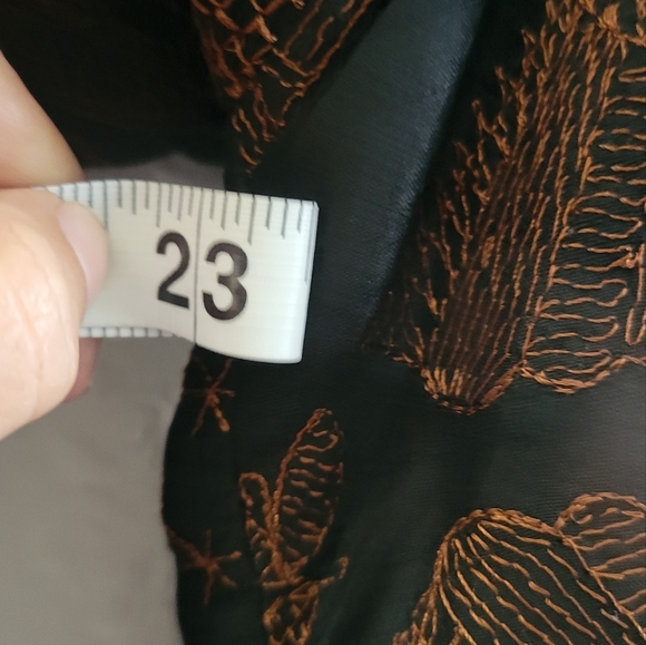 Chico's Silk Beaded Blazer Top Size 2 / 12 - Picture 5 of 6